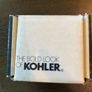 Kohler artifacts drawer knob vintage nickel